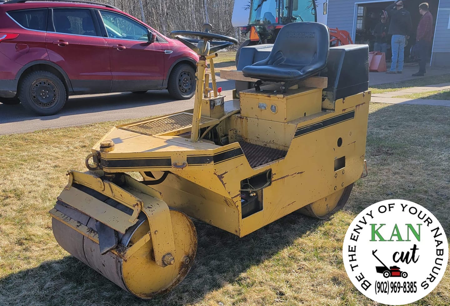 Kan Cut lawn rolling service — PEI lawn care